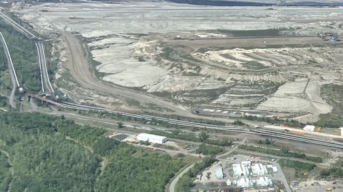 Návštěva západního středohoří Cessnou