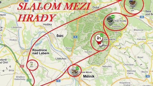 Slalom mezi Hrady aneb Máchova cesta z Éra