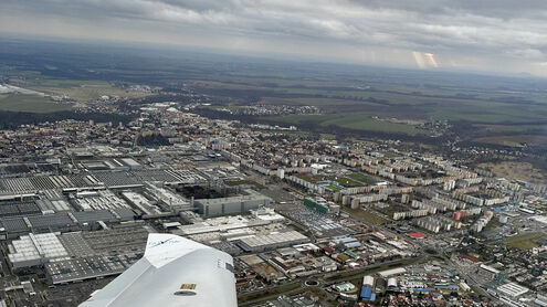 Mladoboleslavská továrna z nevšedního pohledu