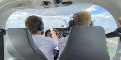 Plné přistání s plnou parádou na letiště Ruzyň - zážitek na celý život