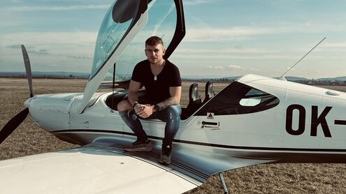 Vyhlídkový let elektrárny na dlani