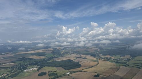 Vrtulníkový Let ze Sazené